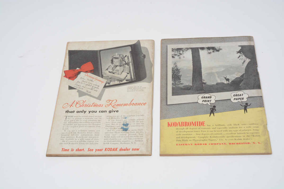 Minicam Photography magazines (Vintage WWII 1942-1948 bundle of six)