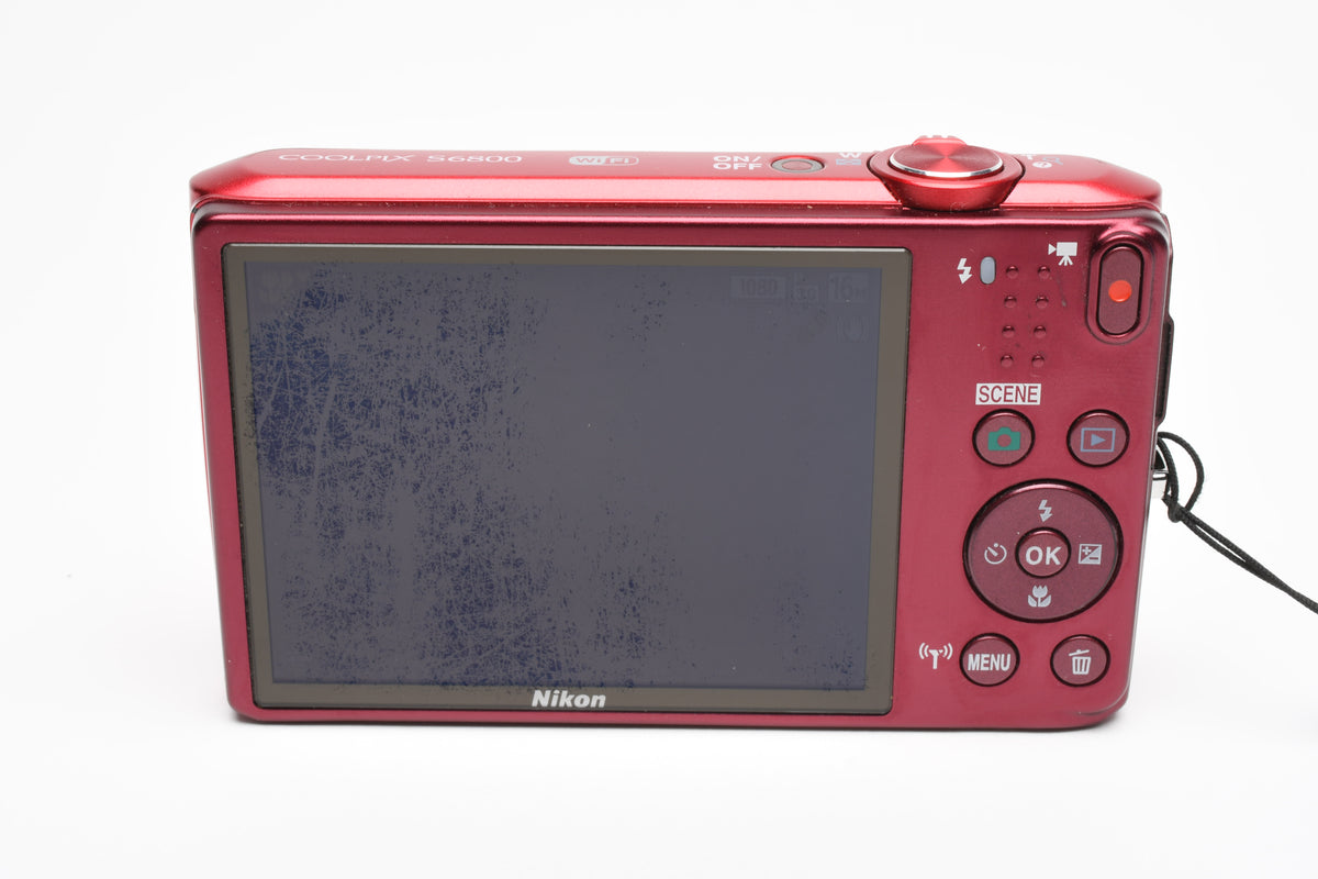 Nikon Coolpix S6800 16MP Digital Point&Shoot, WiFi, Tested, Great!