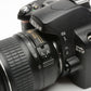 Nikon D40 DSLR body w/Nikkor 18-55mm f3.5-5.6G II ED, batt+charger, 4554 Acts