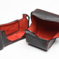 Leica D-Lux 7 Leicatime Luigi Crescenzi leather case+ strap, Red stitching, NIB