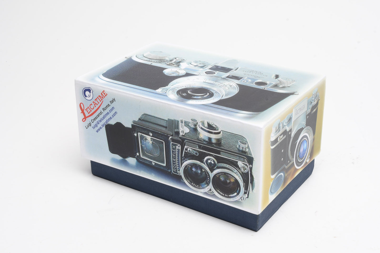 Leica D-Lux 7 Leicatime Luigi Crescenzi leather case+ strap, Red stitching, NIB