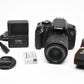 Canon EOS Rebel T4i DSLR w/18-55mm f3.5-5.6 IS  STM zoom, 90K Acts