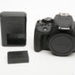 Canon Rebel SL1 DSLR body, batt+charger, Only 57 Acts!! Mint-