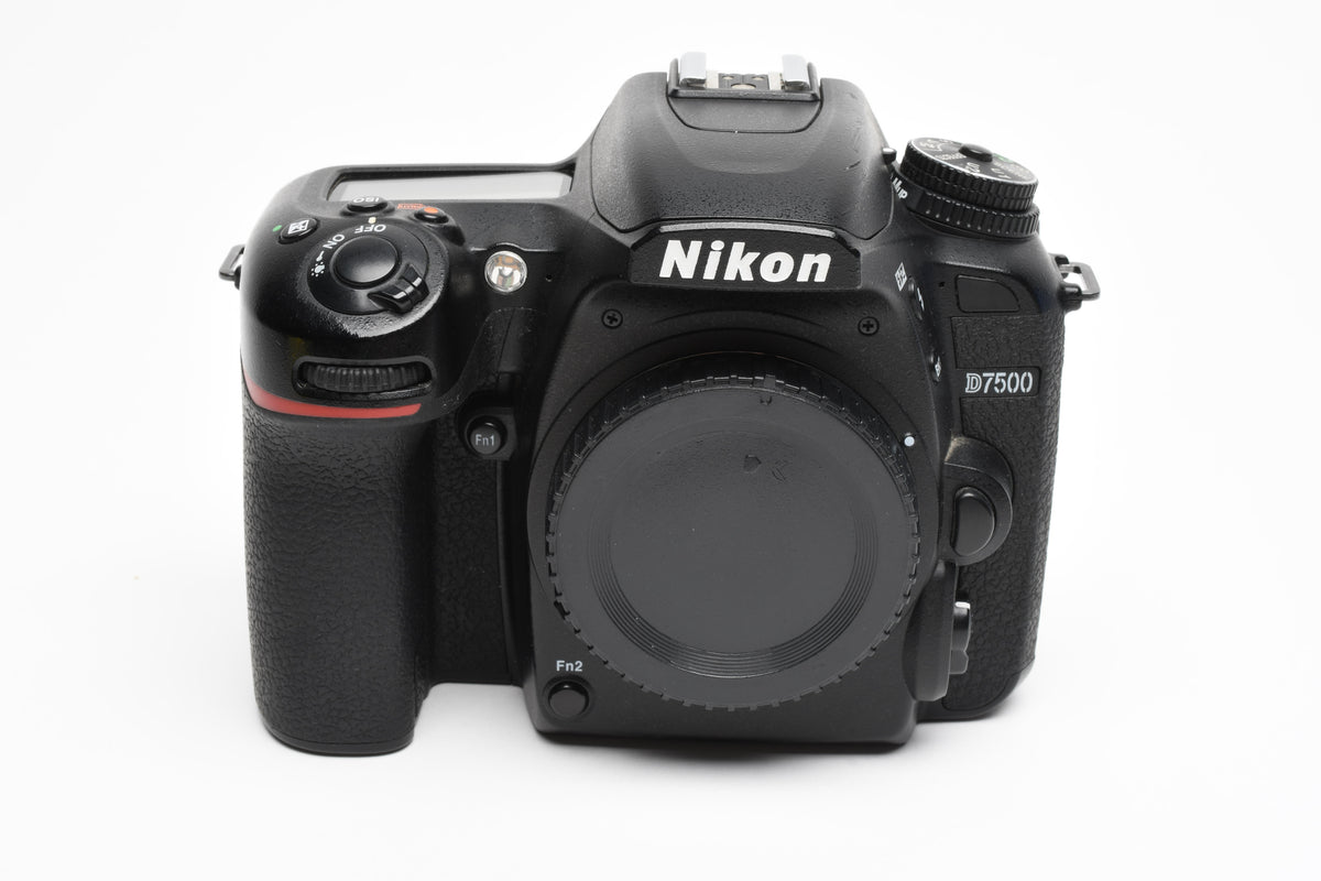 Nikon D7500 DSLR Body w/Batt, charger, Only 6480 Acts!! Great!