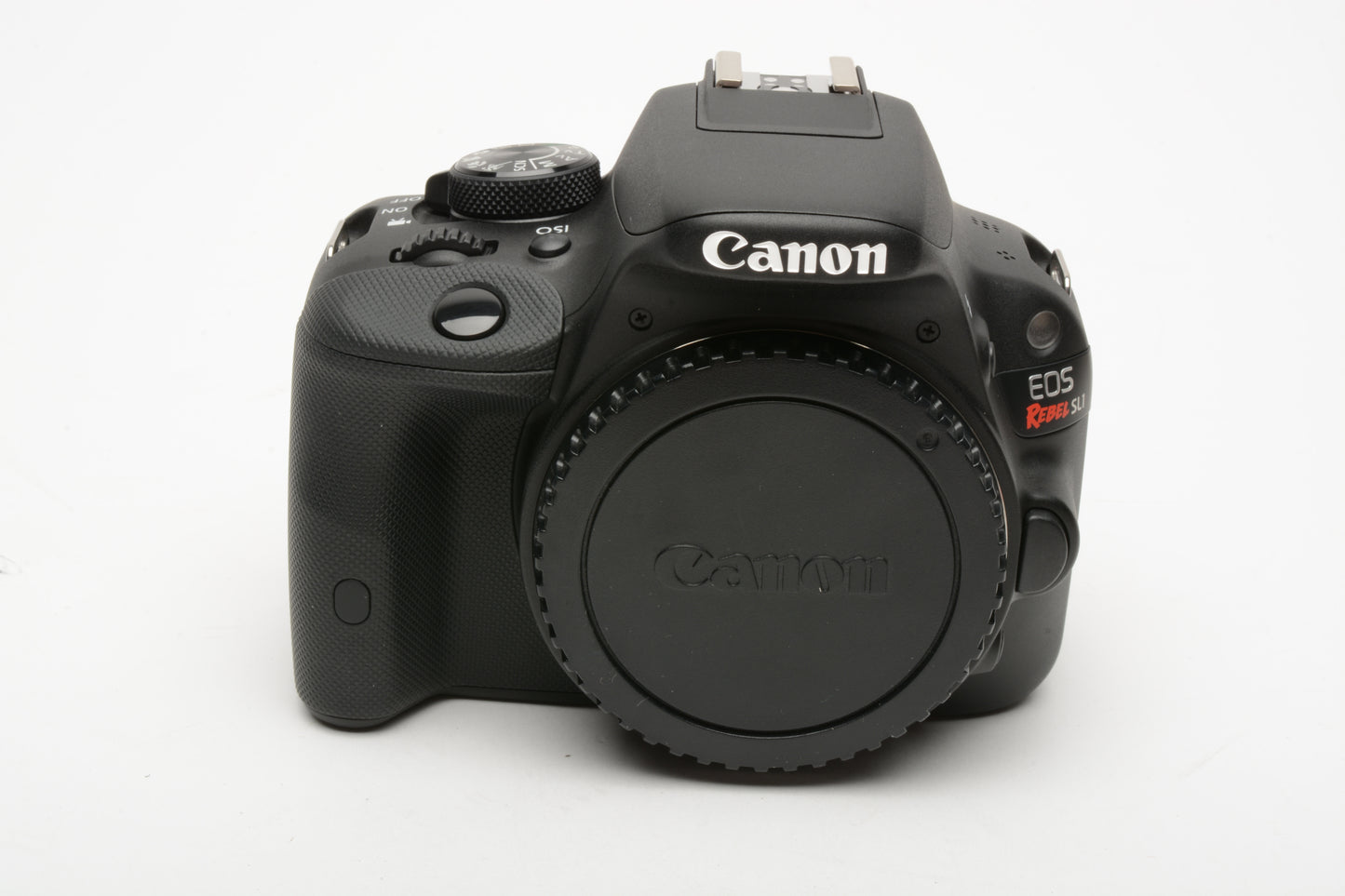 Canon Rebel SL1 DSLR body, batt+charger, Only 57 Acts!! Mint-