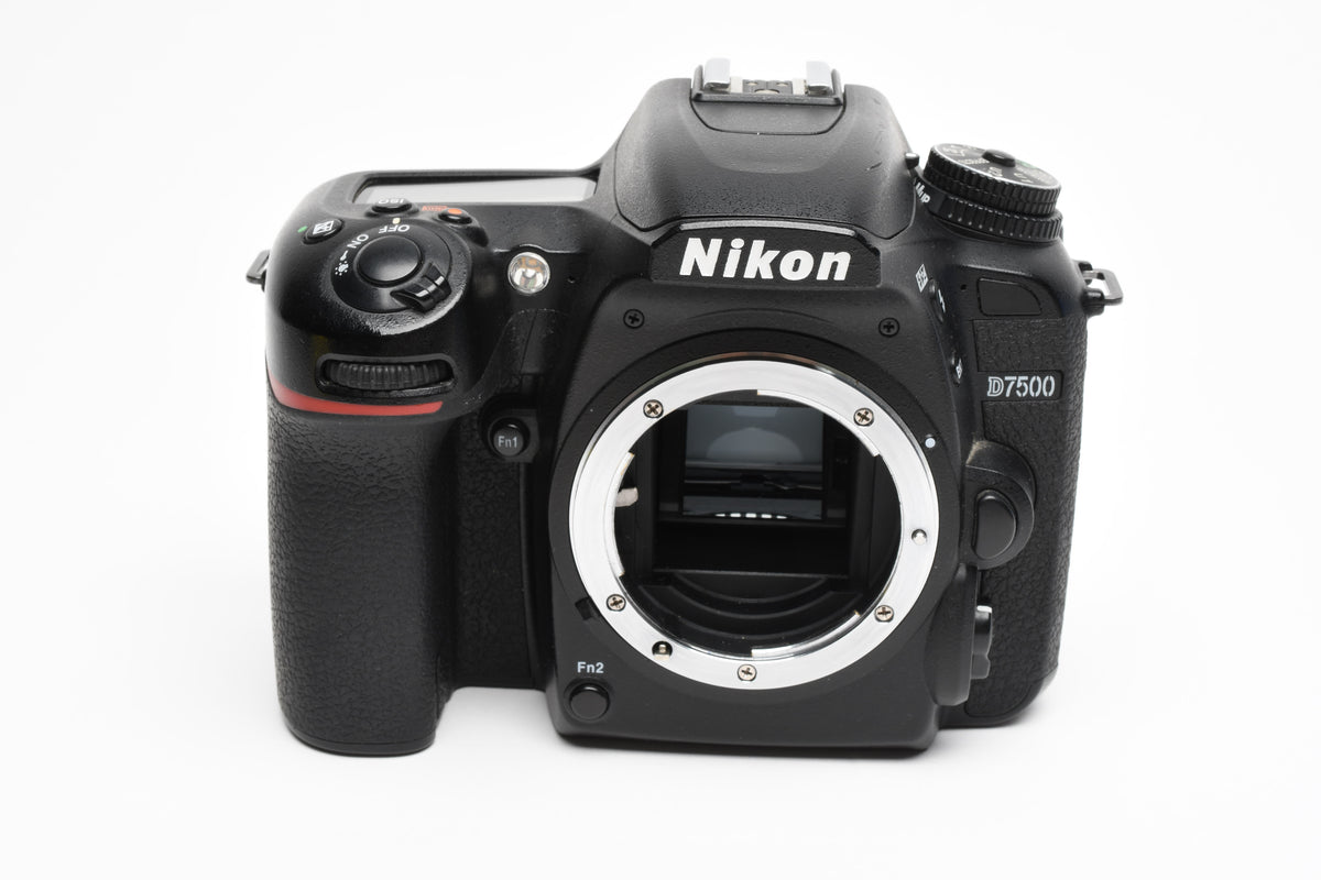 Nikon D7500 DSLR Body w/Batt, charger, Only 6480 Acts!! Great!