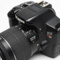 Canon EOS Rebel T4i DSLR w/18-55mm f3.5-5.6 IS  STM zoom, 90K Acts