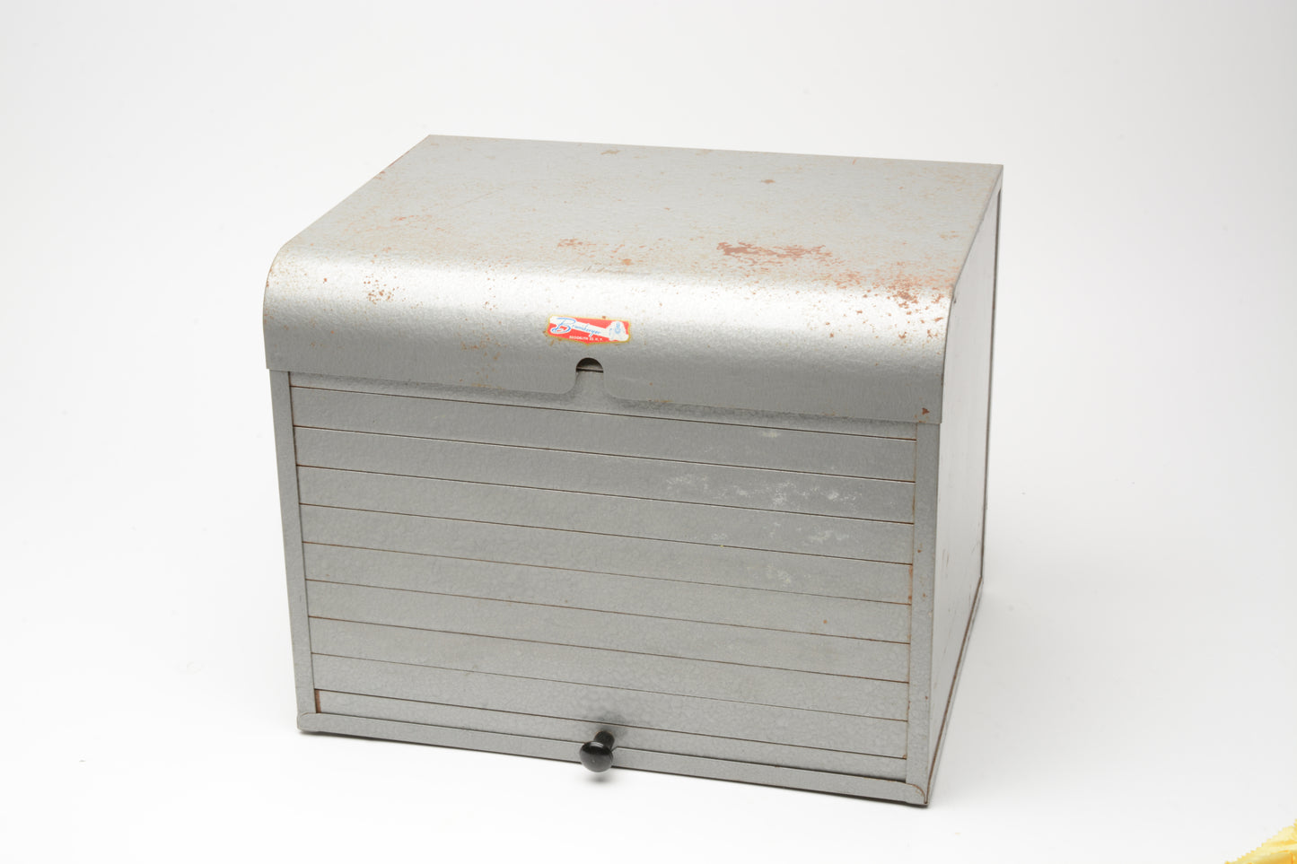 Brumberger DarkRoom Photo Metal Bin Roll paper storage case cabinet