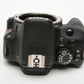Canon Rebel SL1 DSLR body, batt+charger, Only 57 Acts!! Mint-