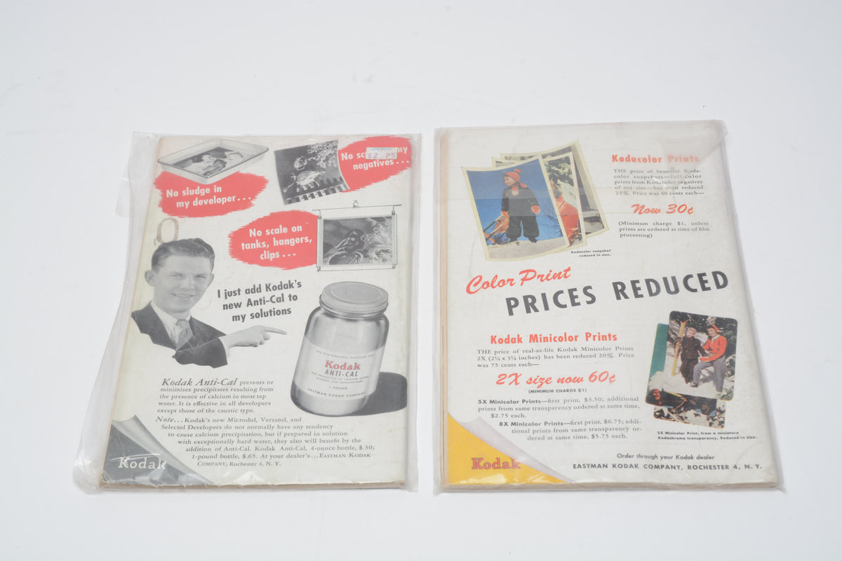 The Camera (Vintage WWII magazines 1945-1947 lot of 12)