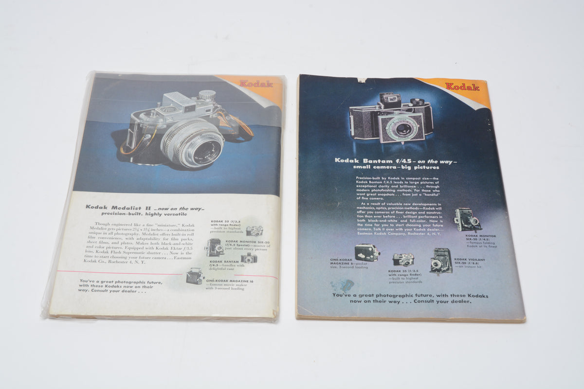 The Camera (Vintage WWII magazines 1945-1947 lot of 12)