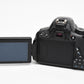 Canon EOS Rebel T4i DSLR w/18-55mm f3.5-5.6 IS  STM zoom, 90K Acts
