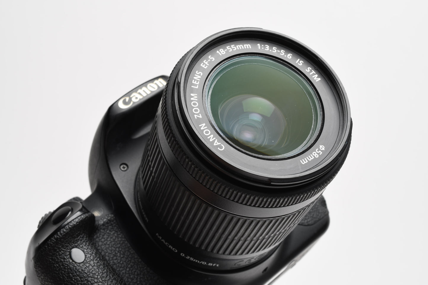 Canon EOS Rebel T4i DSLR w/18-55mm f3.5-5.6 IS  STM zoom, 90K Acts