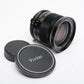 Vivitar 28mm f2.5 Wide angle lens for Minolta MD Mount, Caps