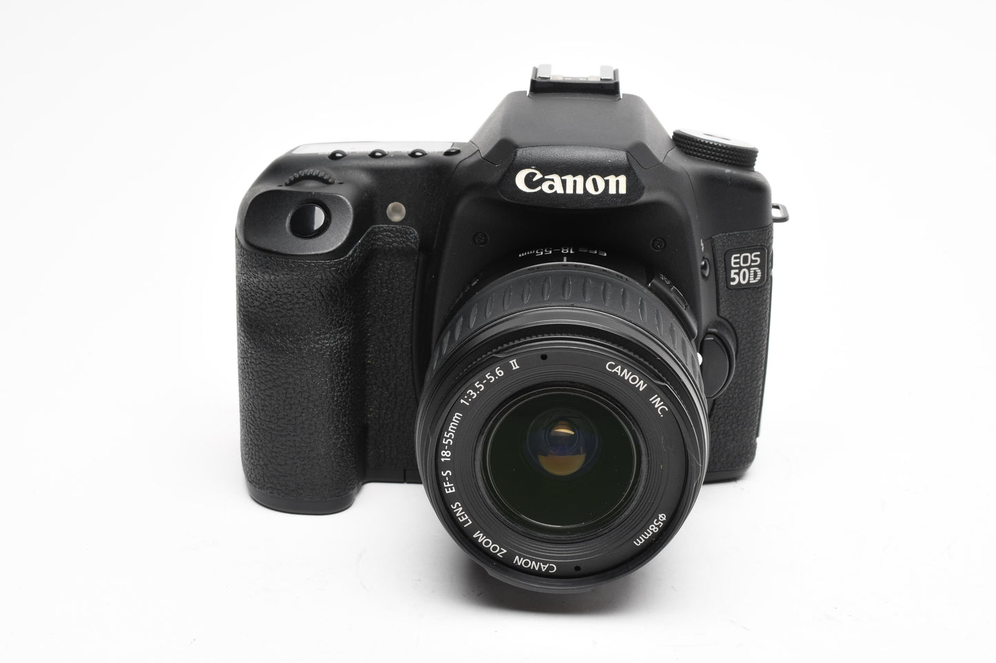 Canon EOS 50D DSLR w/18-55mm f3.5-5.6 II zoom, Batt+charger, 34K Acts