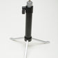 Compact folding table tripod ~8" tall folded, w/ball head