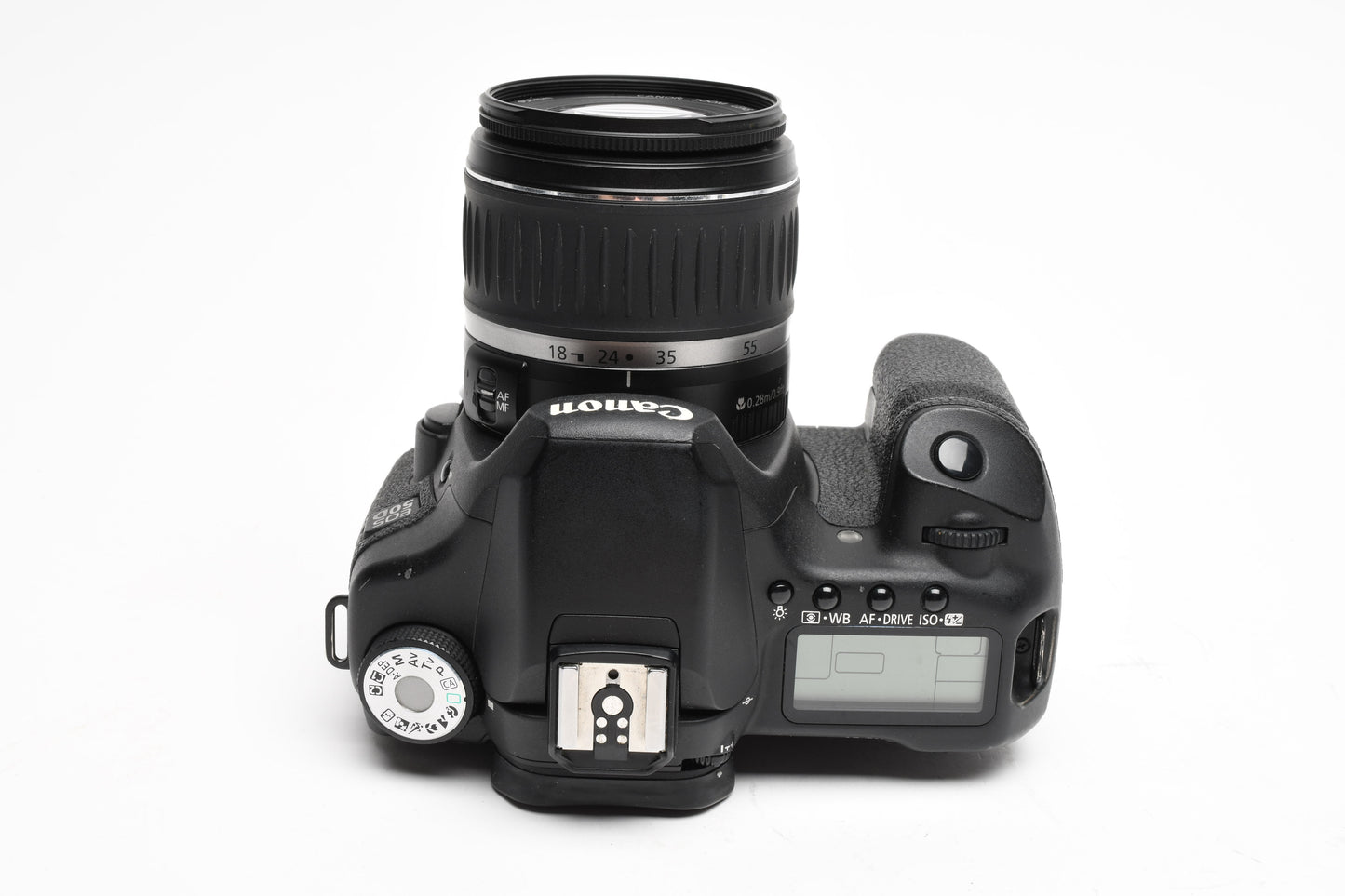Canon EOS 50D DSLR w/18-55mm f3.5-5.6 II zoom, Batt+charger, 34K Acts