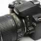 Nikon D40 DSLR body w/Nikkor 18-55mm f3.5-5.6G VR, batt+charger, 1852 Acts!