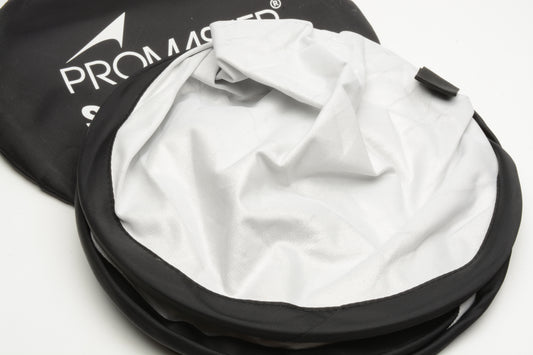 Promaster SystemPro 32” Silver/White Light Reflector Disc in pouch