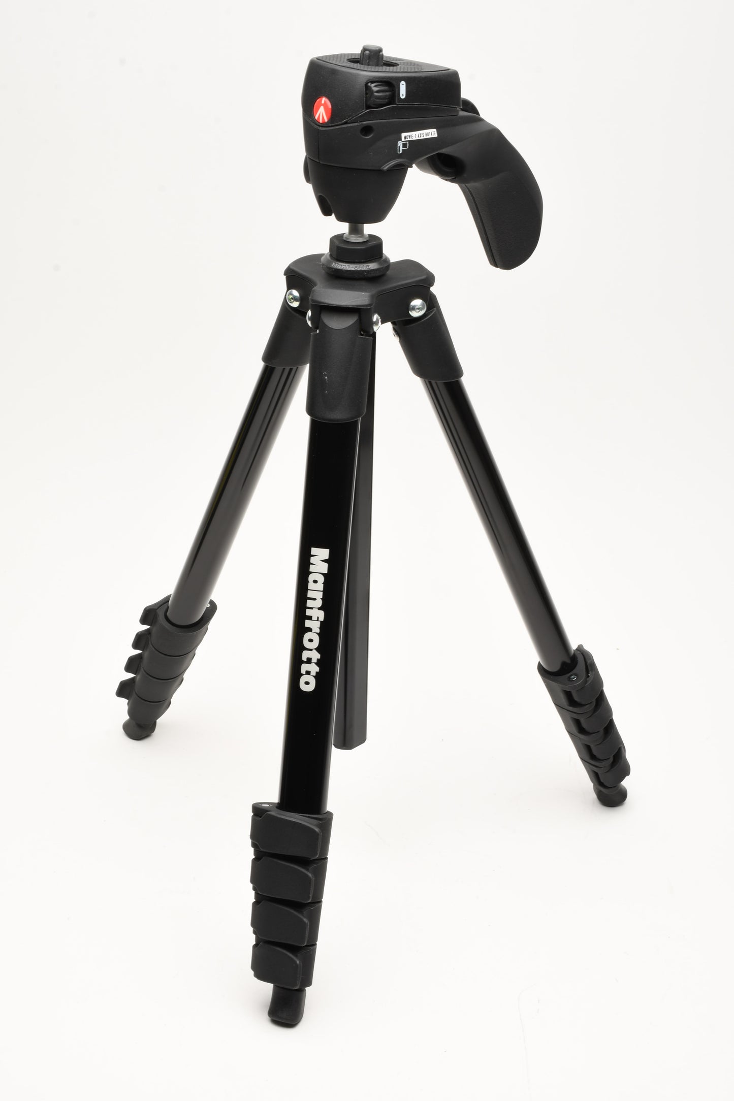 Manfrotto Compact Action Aluminum Tripod (Black), New in Box