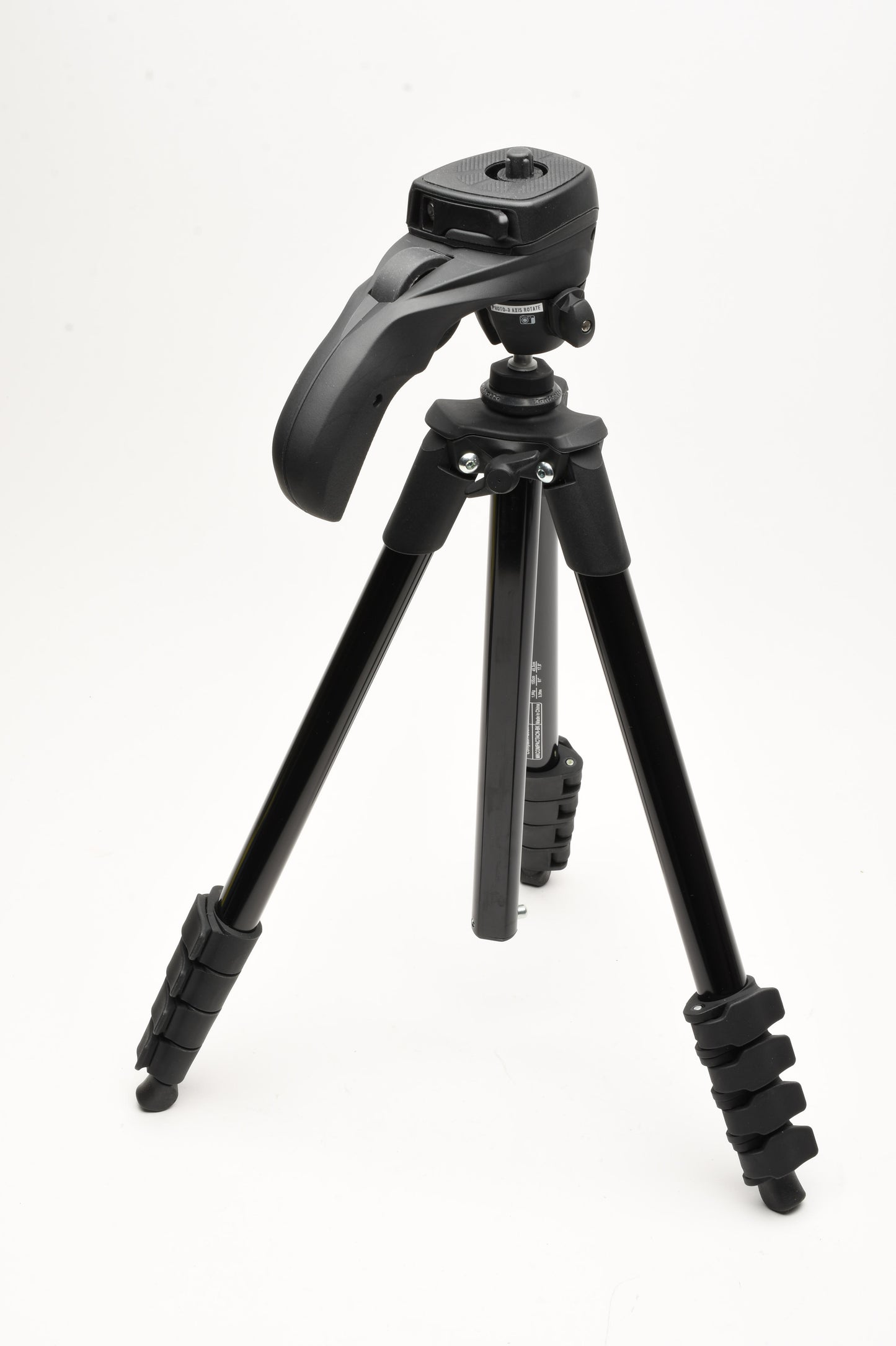 Manfrotto Compact Action Aluminum Tripod (Black), New in Box