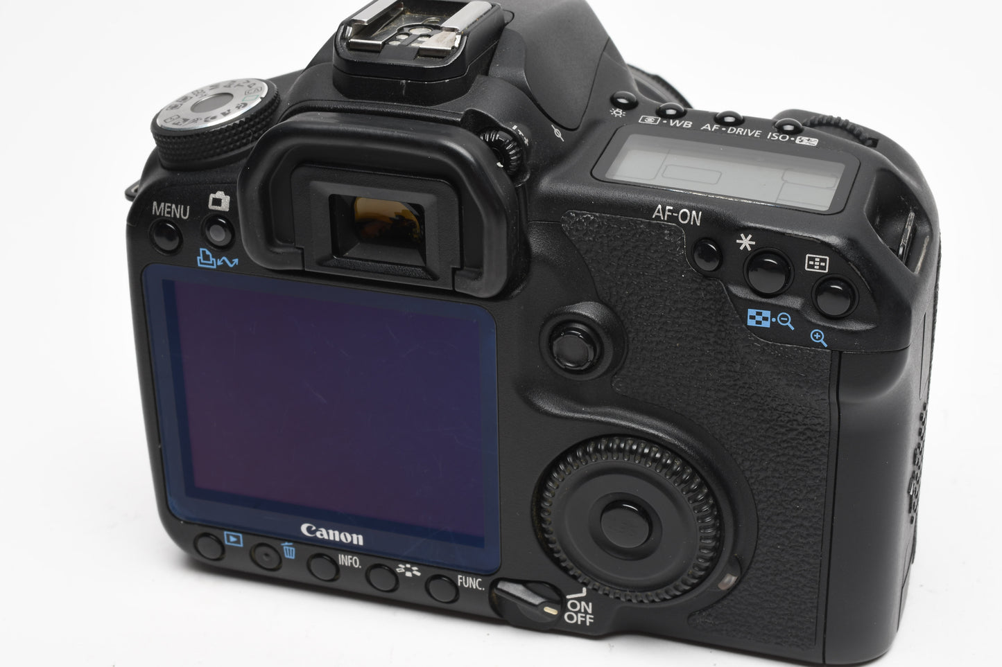 Canon EOS 50D DSLR w/18-55mm f3.5-5.6 II zoom, Batt+charger, 34K Acts