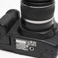 Canon EOS 50D DSLR w/18-55mm f3.5-5.6 II zoom, Batt+charger, 34K Acts