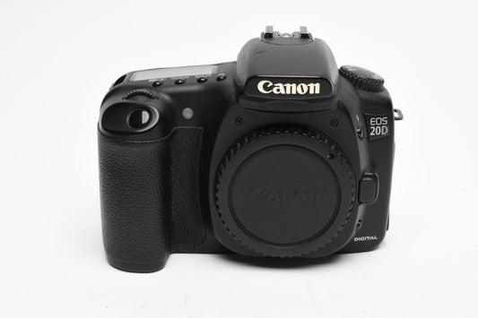 Canon EOS 20D DSLR body, batt, charger, Tested, Good!