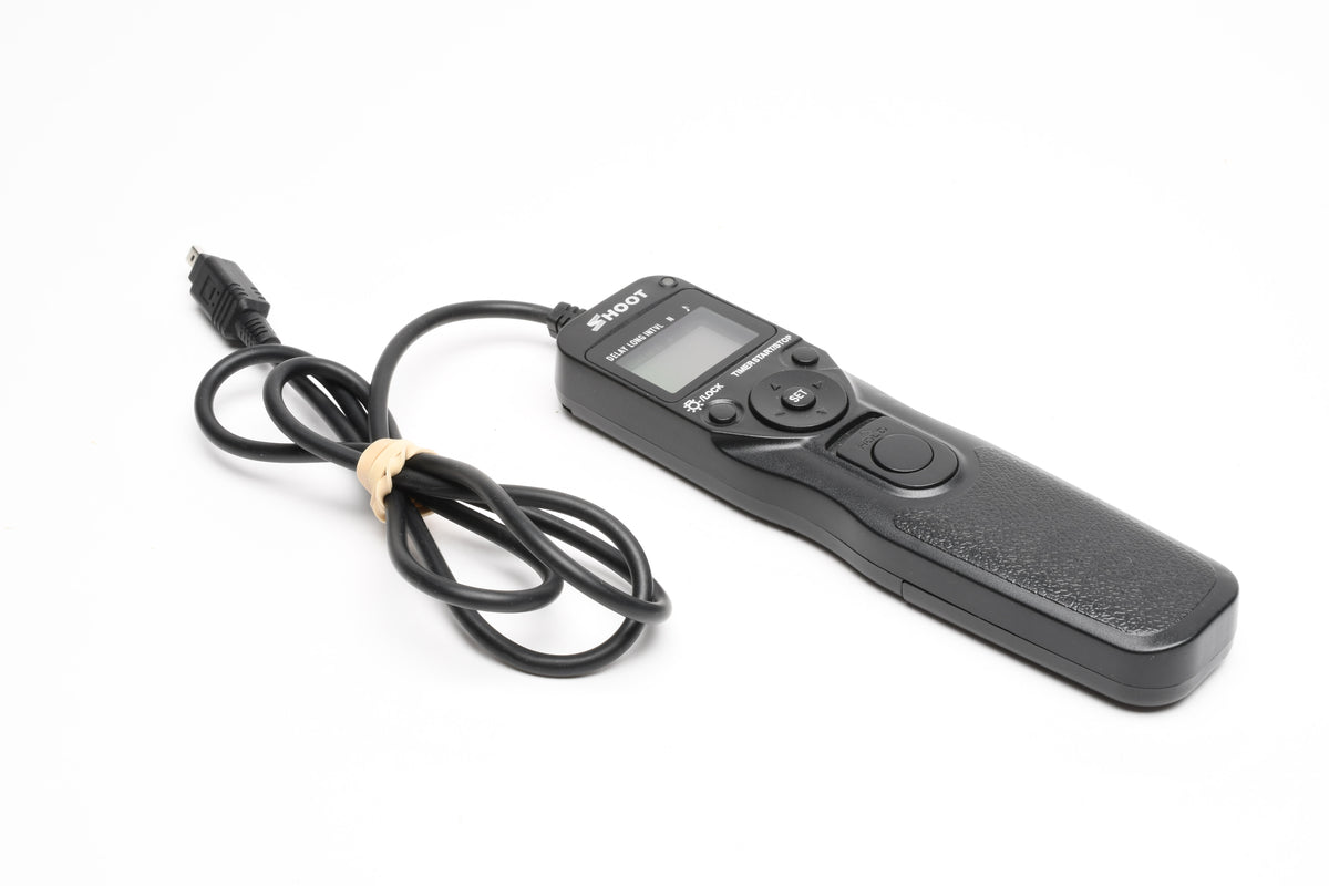 Shoot Timer Remote Switch Intervalometer for Cameras with Nikon DC2 Connector