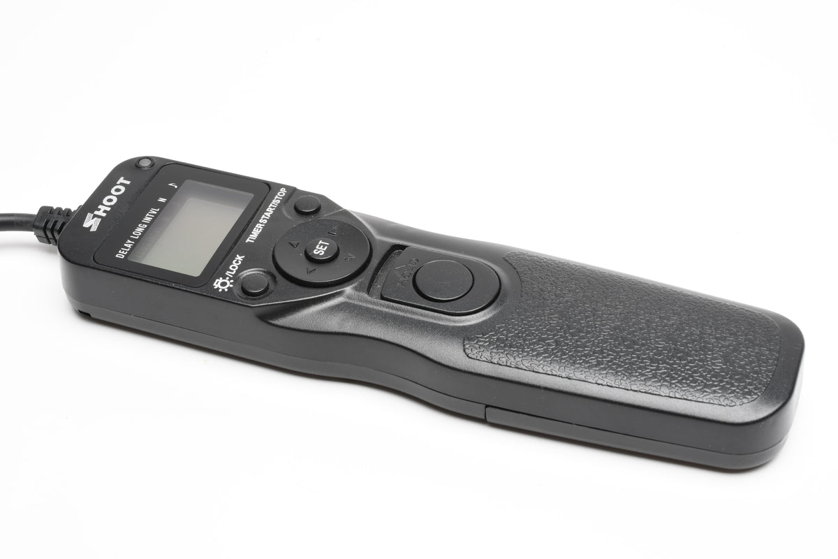 Shoot Timer Remote Switch Intervalometer for Cameras with Nikon DC2 Connector