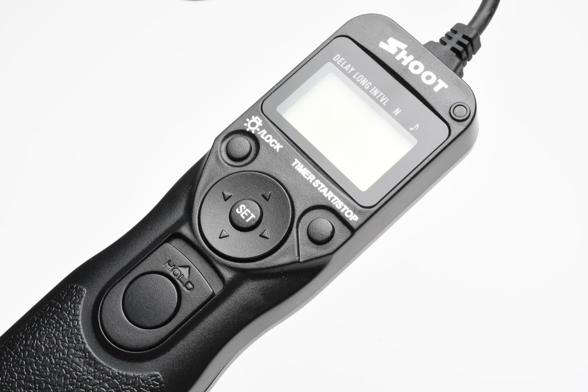 Shoot Timer Remote Switch Intervalometer for Cameras with Nikon DC2 Connector