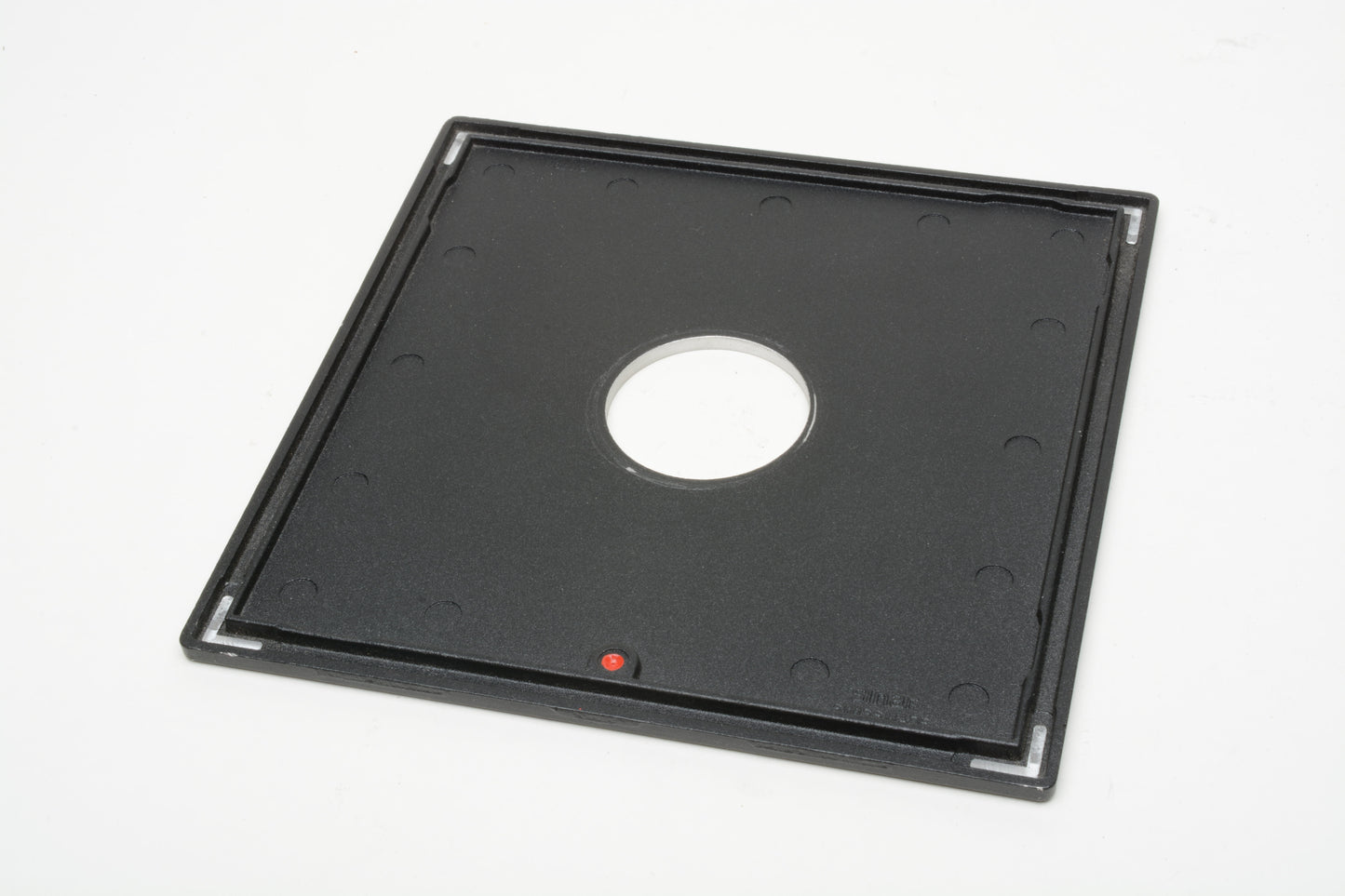 Sinar 4x5 lens board w/Copal 1 34mm opening, Genuine Sinar, Clean