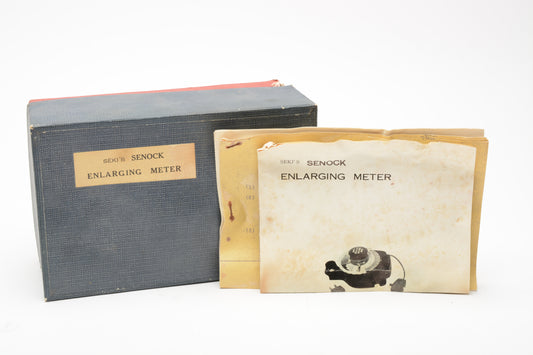 Seiki Senock Enlarging meter for Darkroom use, Photographic history, Vintage