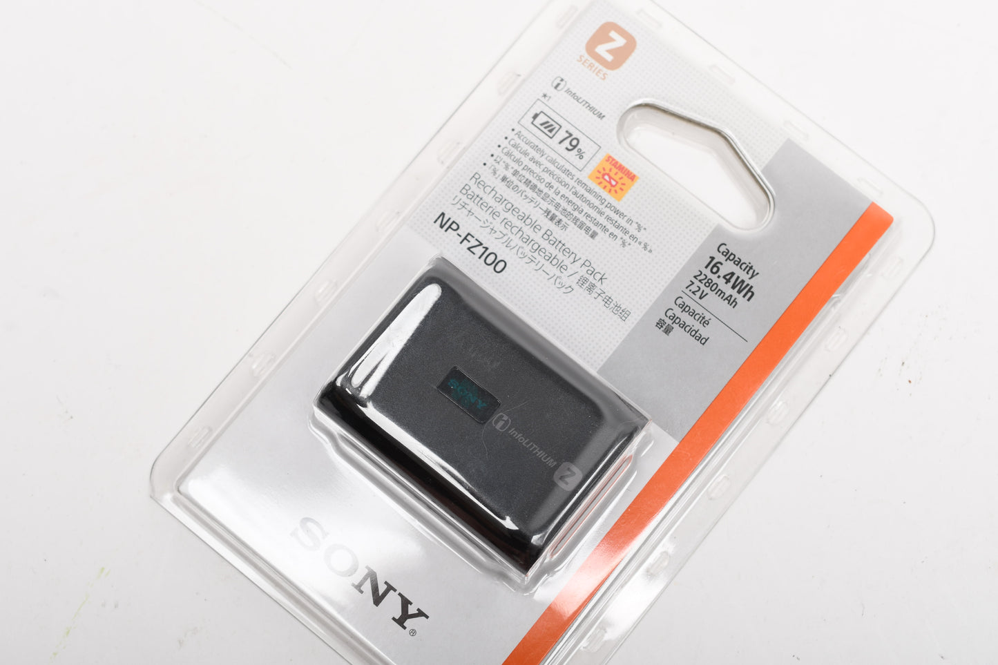 Sony NP-FZ100 Battery (2280mAh) NP-FZ100 NIB, Genuine