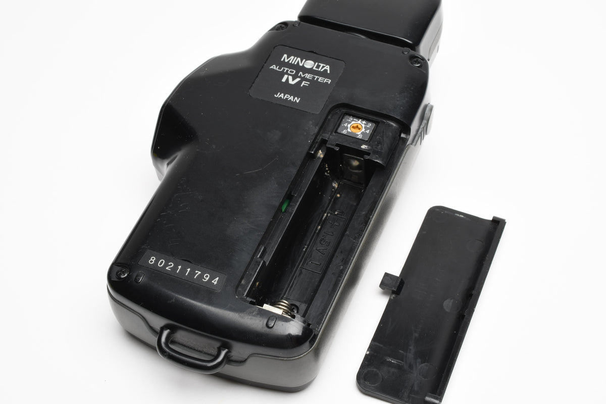 Minolta Autometer IVF Incident and flash meter in case, Tested, accurate, clean