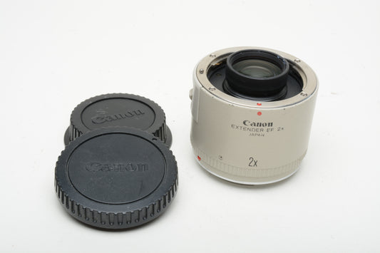 Canon Extender EF 2X converter w/caps, Bargain Condition