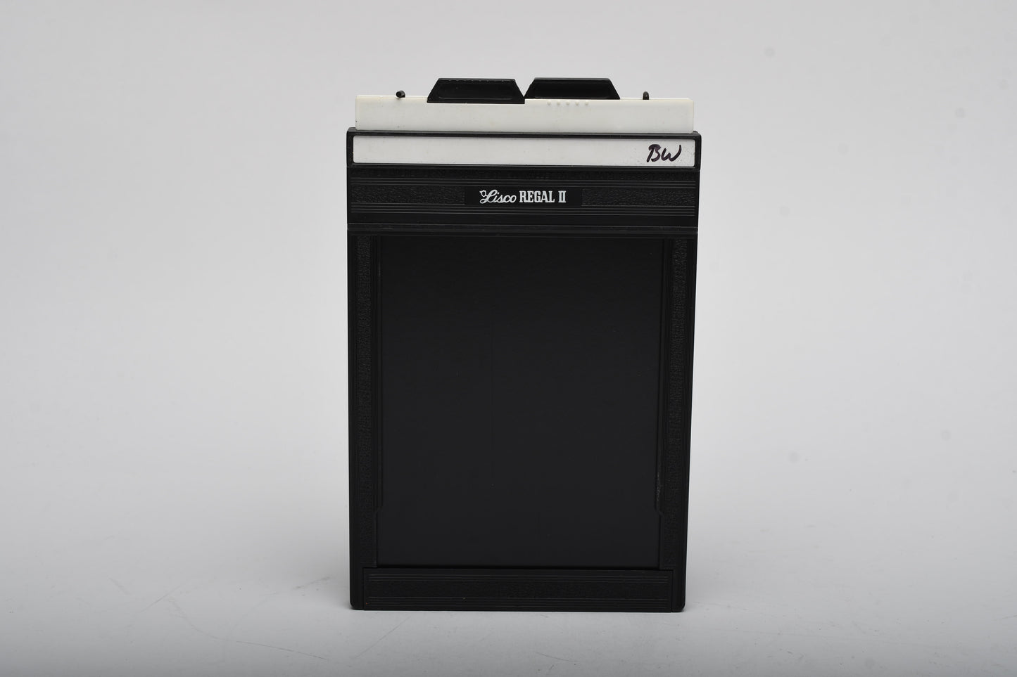 1x Lisco Regal II 4x5 sheet film holder, very clean w/ 2x dark slides