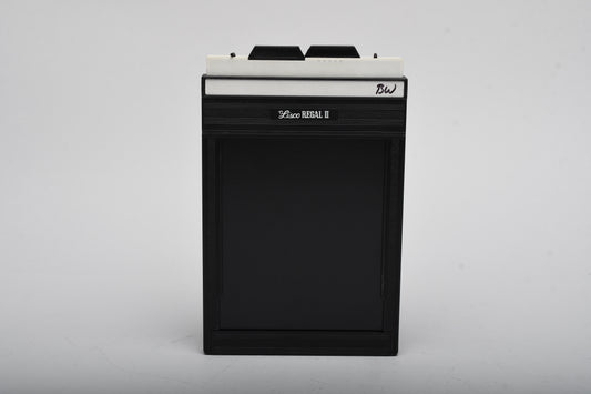 1x Lisco Regal II 4x5 sheet film holder, very clean w/ 2x dark slides