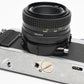 Minolta XG-M 35mm SLR w/50mm f2 lens, strap, new seals, cap, UV, Nice