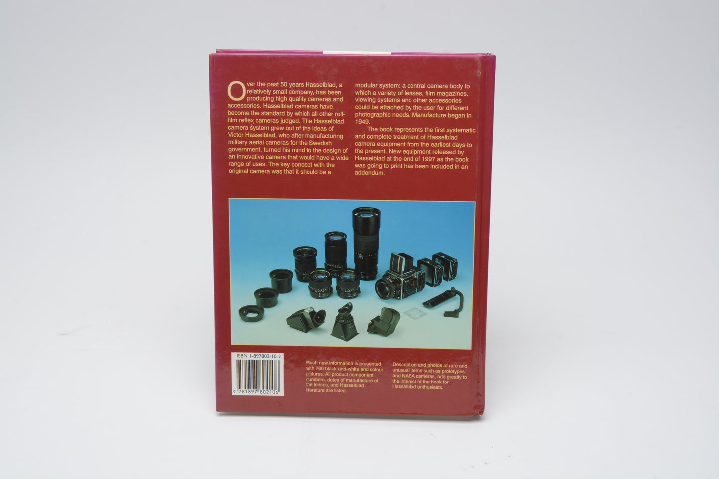 Hasselblad System Compendium by Richard Nordin - Hard Cover, Hove Books