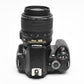Nikon D40X body w/Nikkor 18-55mm f3.5-5.6 G VR, batt, charger, 15,533 acts