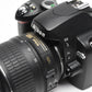 Nikon D40X body w/Nikkor 18-55mm f3.5-5.6 G VR, batt, charger, 15,533 acts