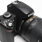 Nikon D40X body w/Nikkor 18-55mm f3.5-5.6 G VR, batt, charger, 15,533 acts