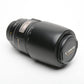 Canon EF 75-300mm IS USM F4-5.6 zoom lens, Heliopan UV, caps, clean