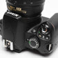 Nikon D40X body w/Nikkor 18-55mm f3.5-5.6 G VR, batt, charger, 15,533 acts