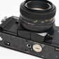 Minolta X700 35mm SLR w/50mm f1.7 lens, strap, cap, Sky, new seals, Nice!