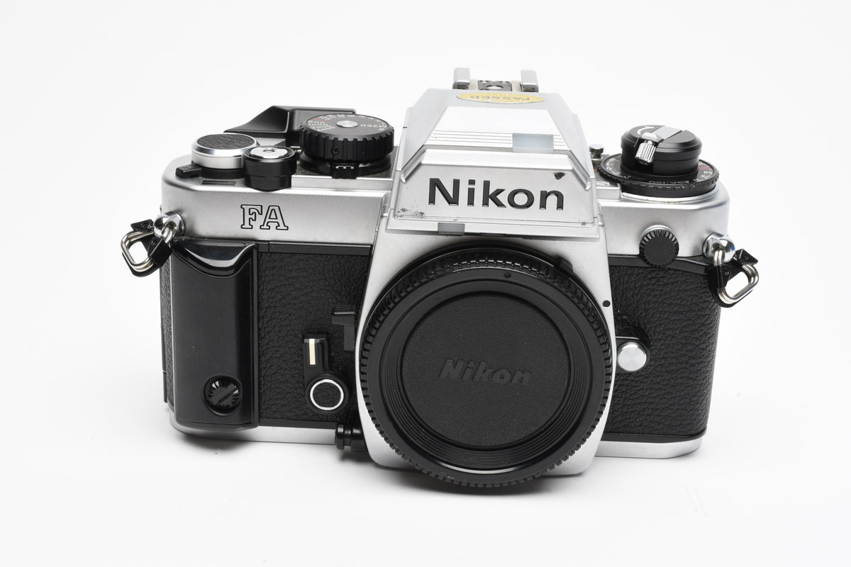 Nikon FA 35mm SLR Black Chrome only w/New seals, tested, Great!