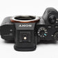 Sony A7R III Mirrorless Body, 75K Acts, Tested, Works great