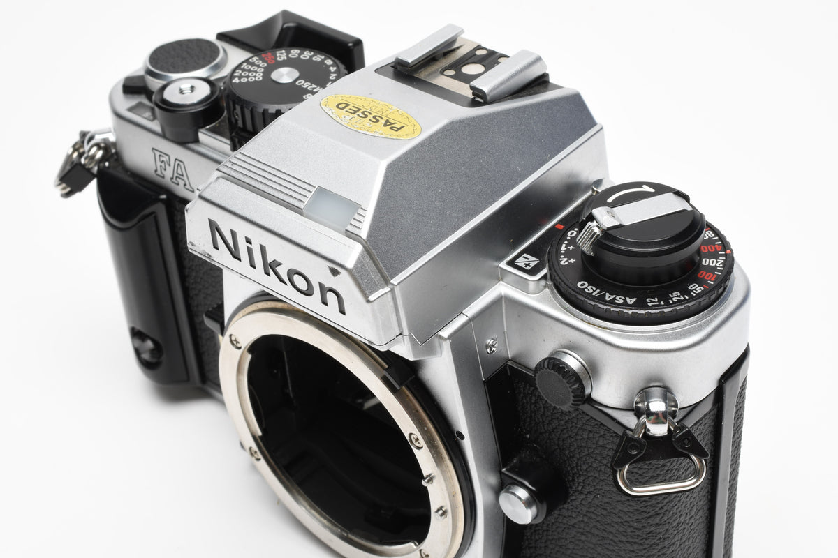 Nikon FA 35mm SLR Black Chrome only w/New seals, tested, Great!