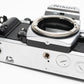 Nikon FA 35mm SLR Black Chrome only w/New seals, tested, Great!